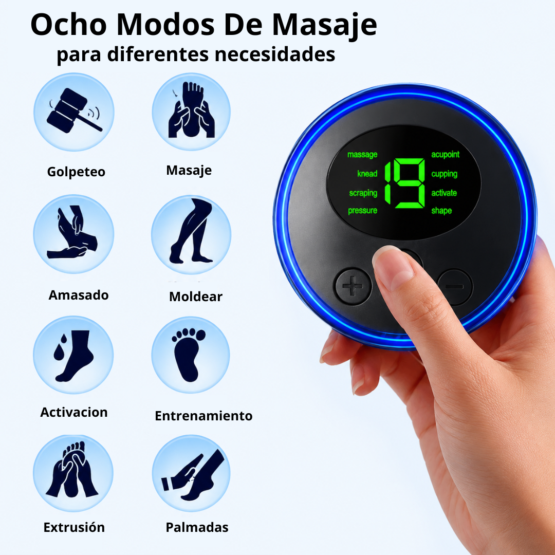 Mini masajeador eléctrico muscular