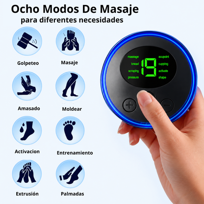 Mini masajeador eléctrico muscular